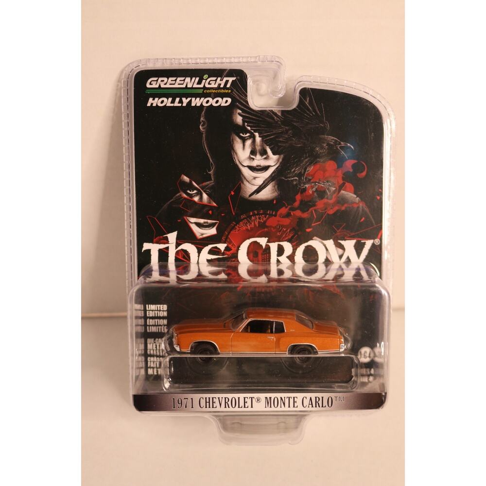 1971 Chevrolet Monte Carlo - The Crow 1:64 Scale Model - Greenlight 62040B
